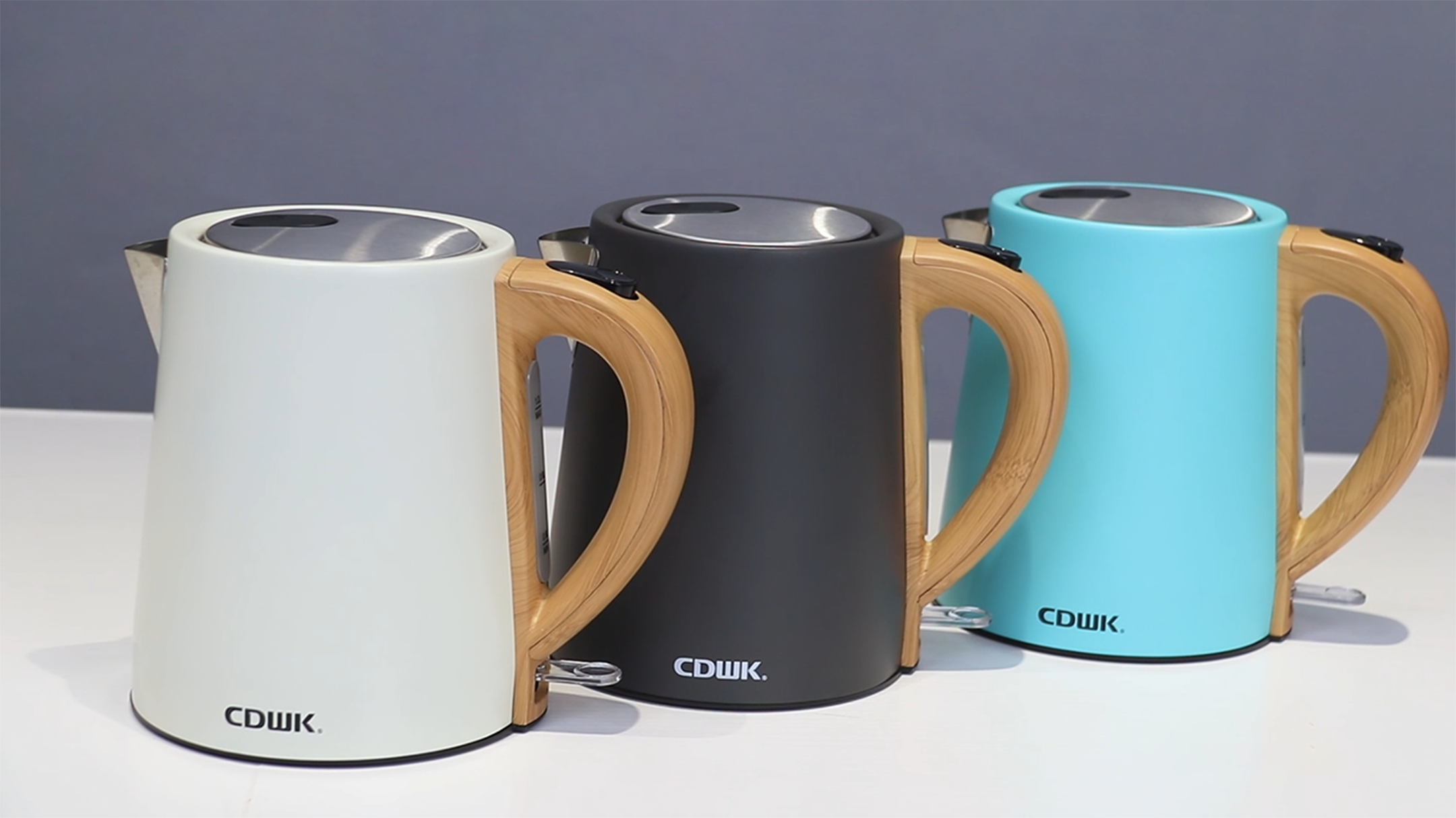 新品上市 | CDWK創(chuàng)點(diǎn)高顏值電熱水壺，讓你愛上喝水的健康水壺！