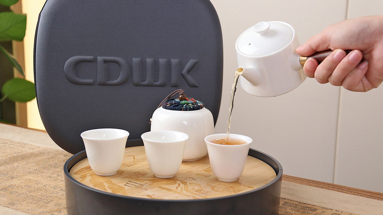 新品上市 | CDWK創(chuàng)點(diǎn) 天行健便攜式茶具套裝，即提即走的茶道儀式感！